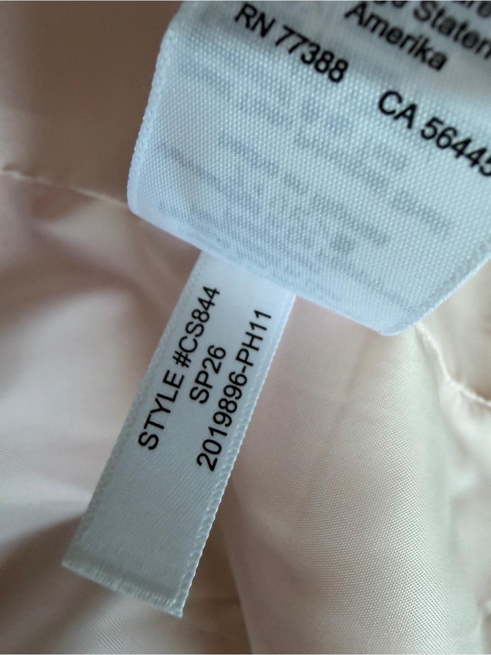 J.Crew Gamine Scallop-Trim Blazer Gramercy Linen Blend Pink Size L NWT - Picture 13 of 14